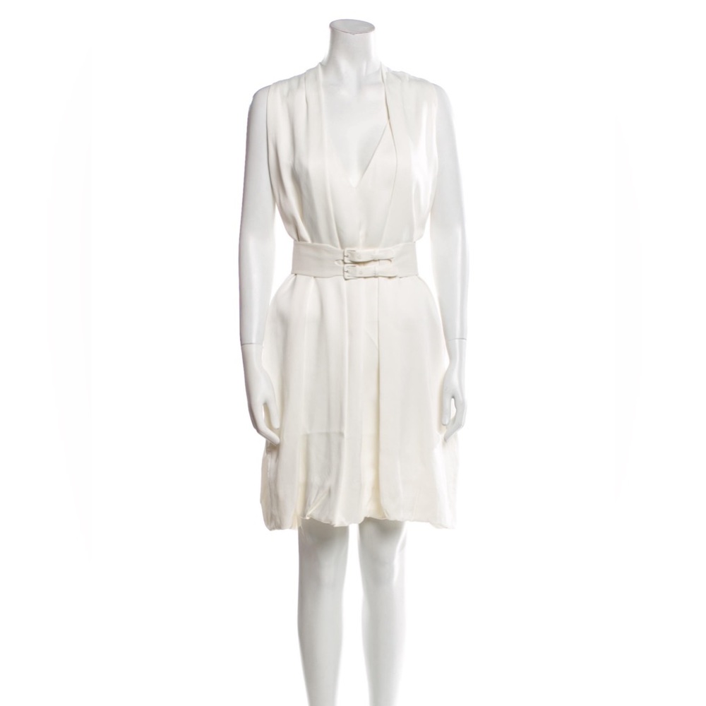 Proenza Schouler White Sleeveless Dress